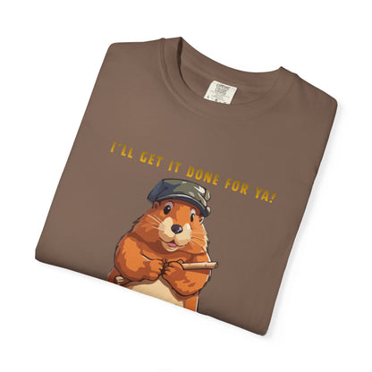 Beaver Unisex Garment-Dyed T-shirt