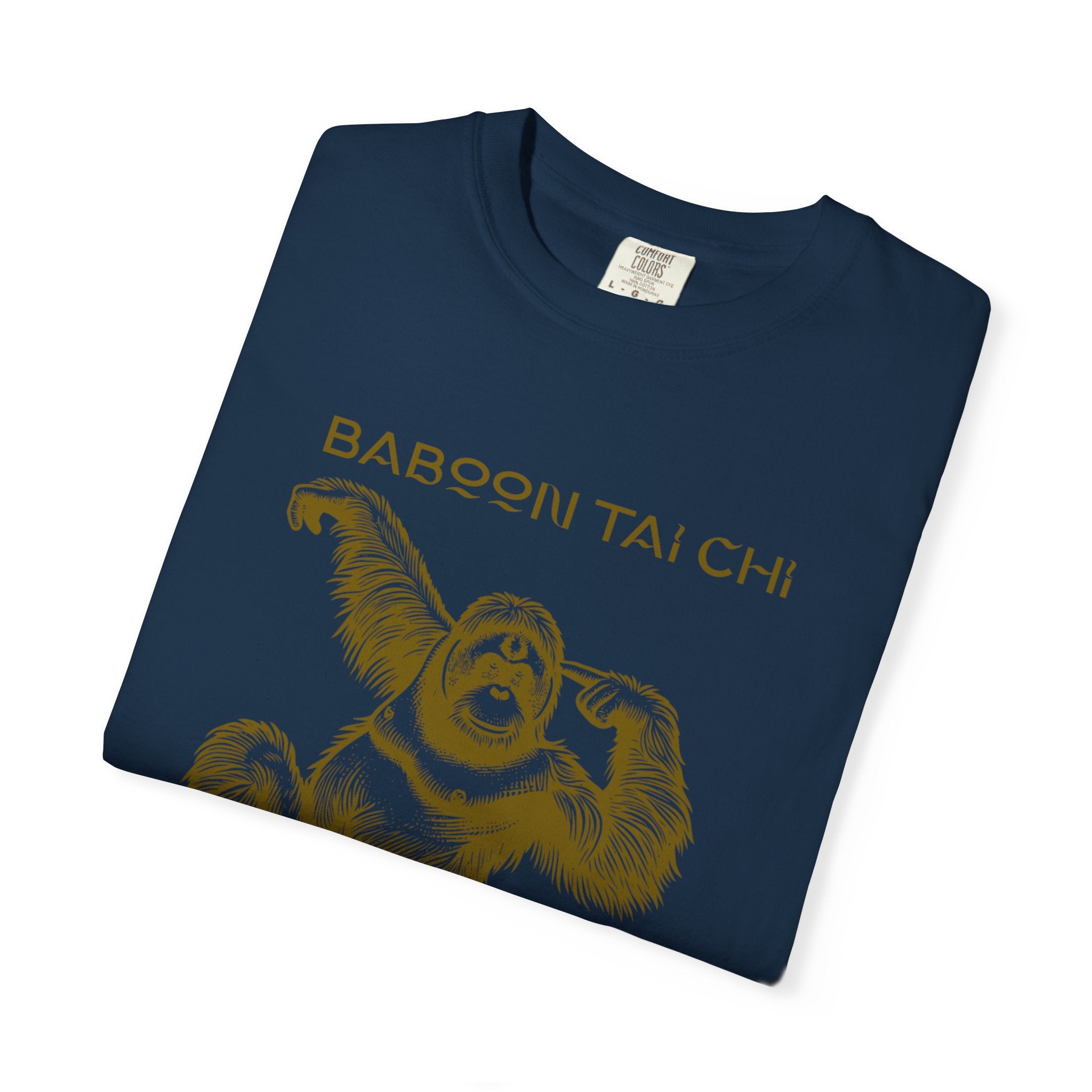 Baboon Tai Chi T-Shirt — Nature’s Masters Graphic Tee