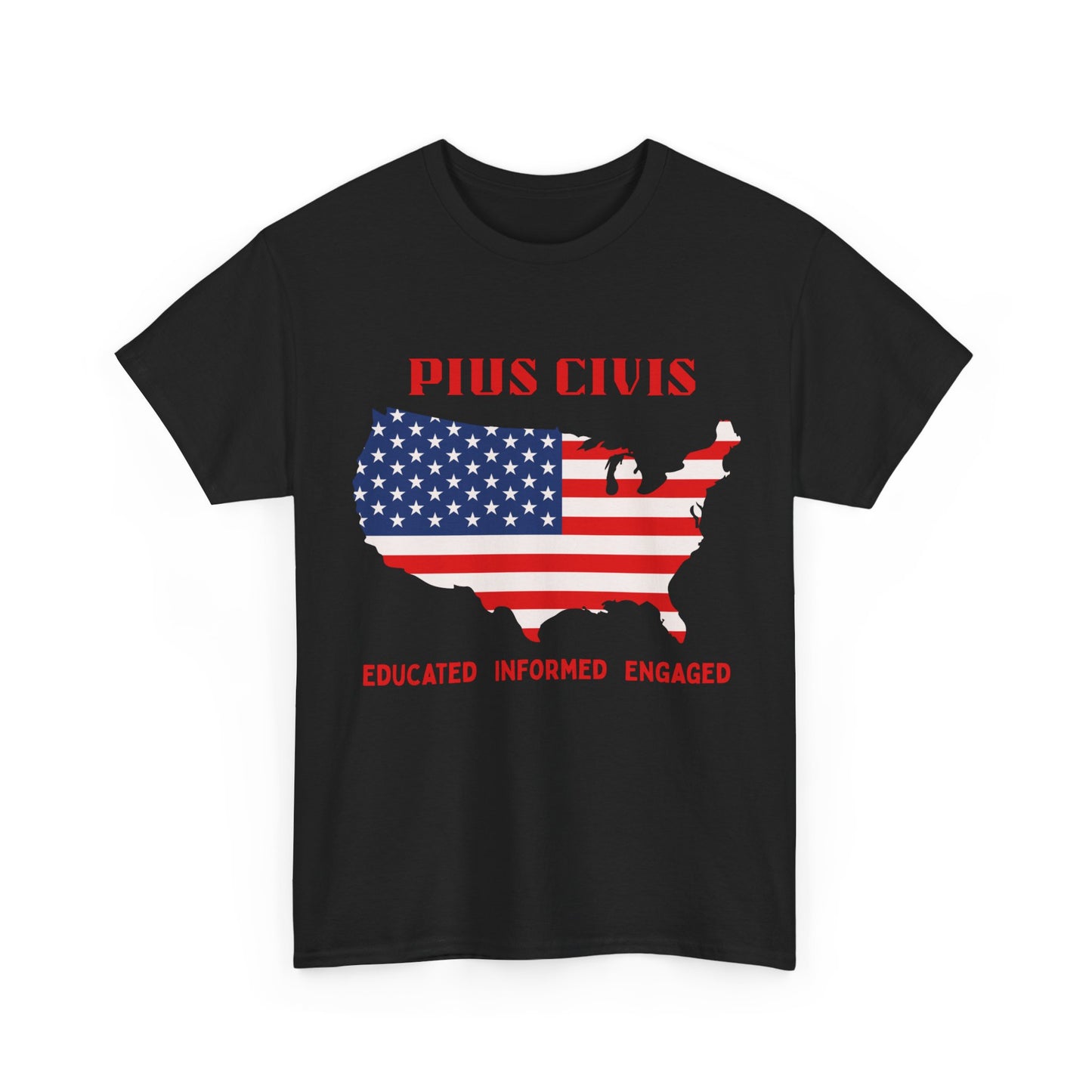 USA Pius Civis - Unisex Heavy Cotton Tee