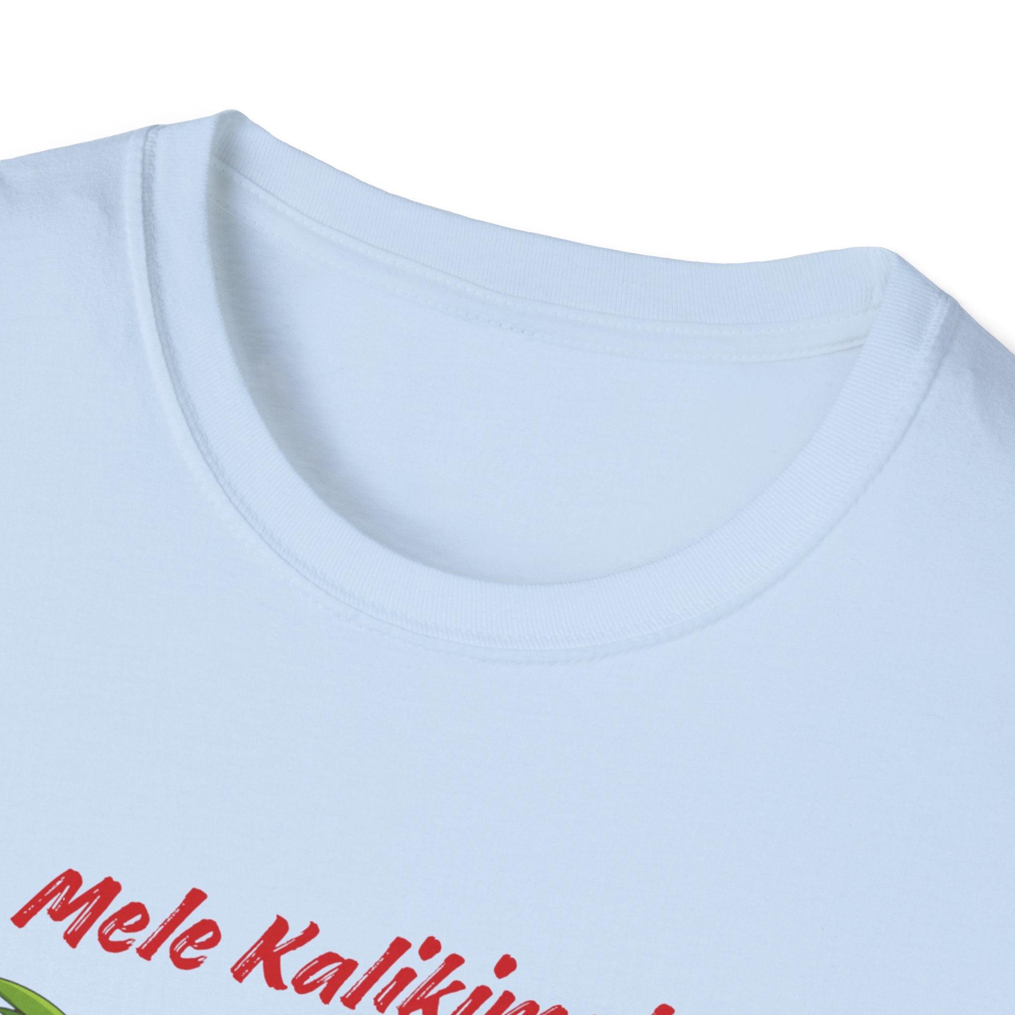 T-Shirt — 'Mele Kalikimaka' Tropical Christmas Snowman Tee
