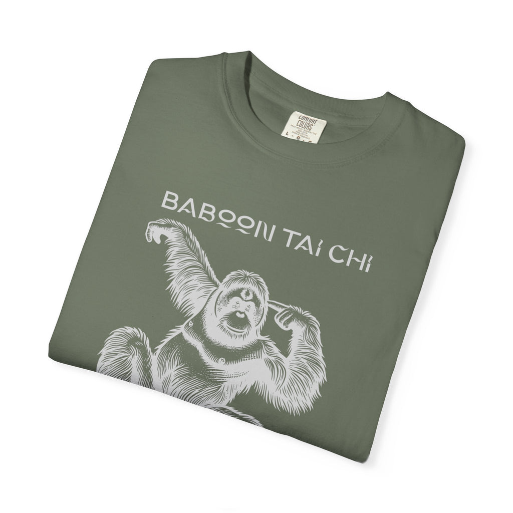 Baboon Tai Chi T-Shirt — Nature’s Masters Graphic Tee