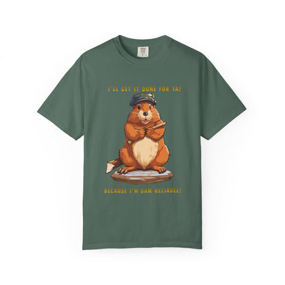 Beaver Unisex Garment-Dyed T-shirt
