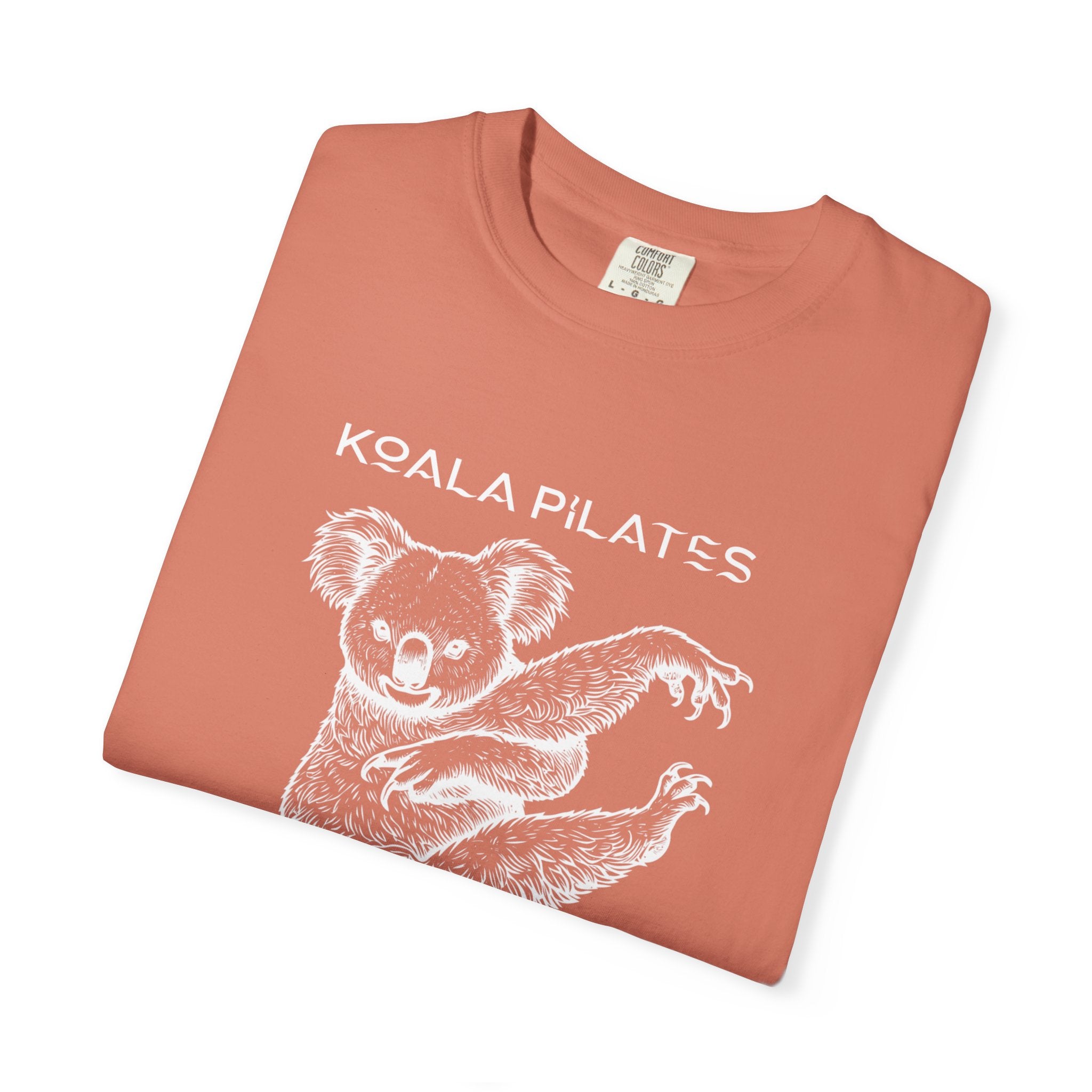 Koala Pilates Tee — 'Koala Pilates: Nature's Masters' Graphic T-Shirt