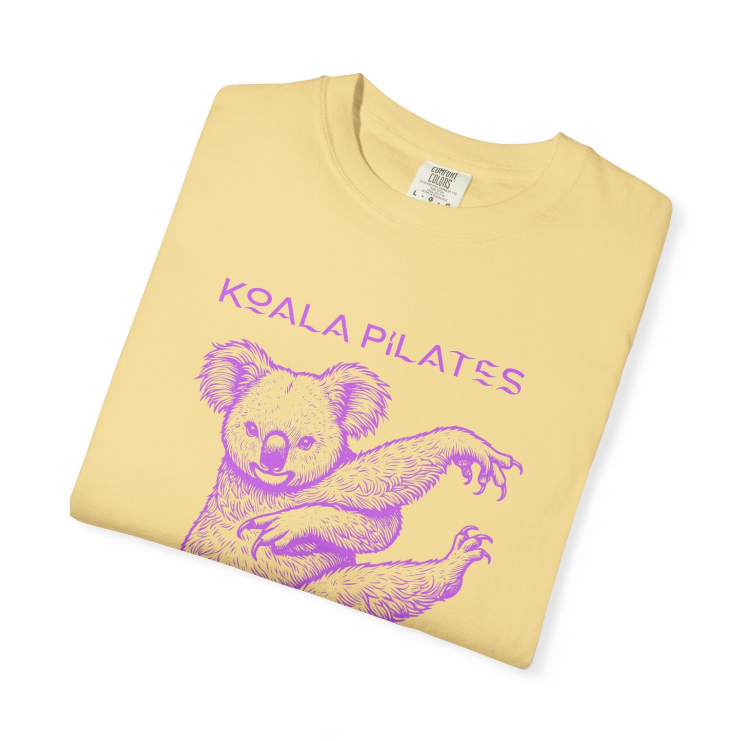 Koala Pilates Tee — 'Koala Pilates: Nature's Masters' Graphic T-Shirt