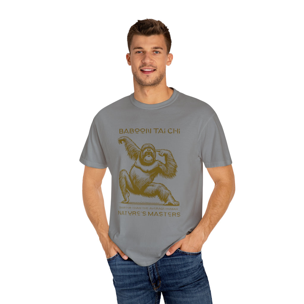 Baboon Tai Chi T-Shirt — Nature’s Masters Graphic Tee