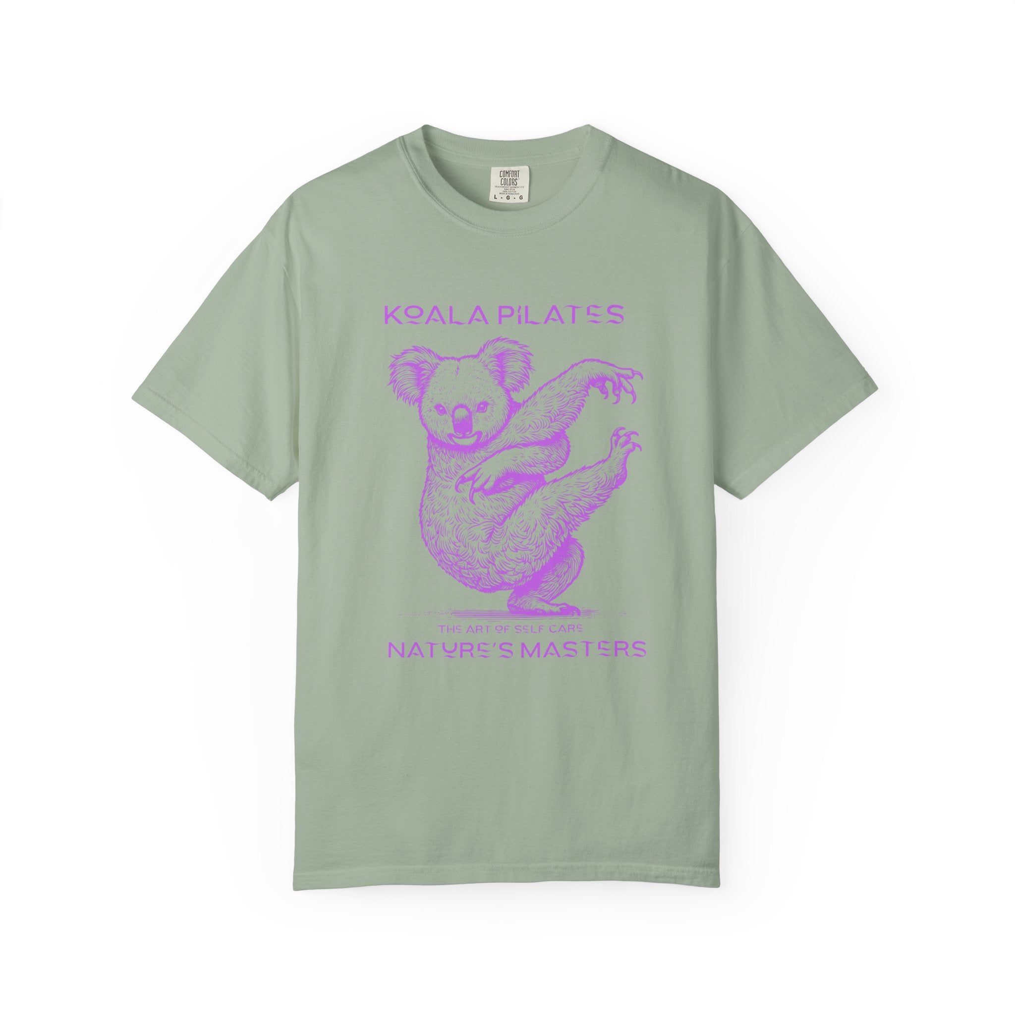 Koala Pilates Tee — 'Koala Pilates: Nature's Masters' Graphic T-Shirt