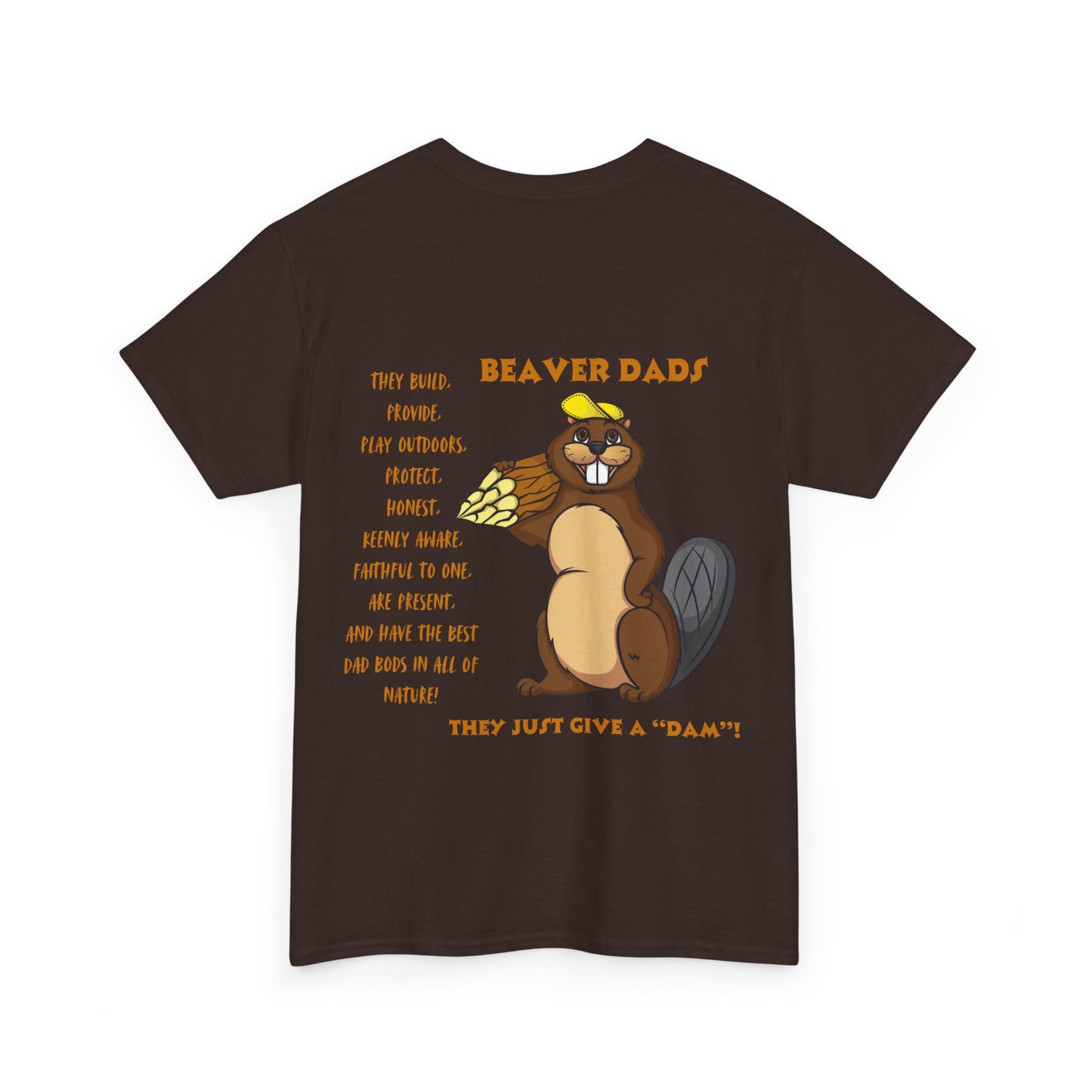 Beaver Dad Unisex Heavy Cotton Tee