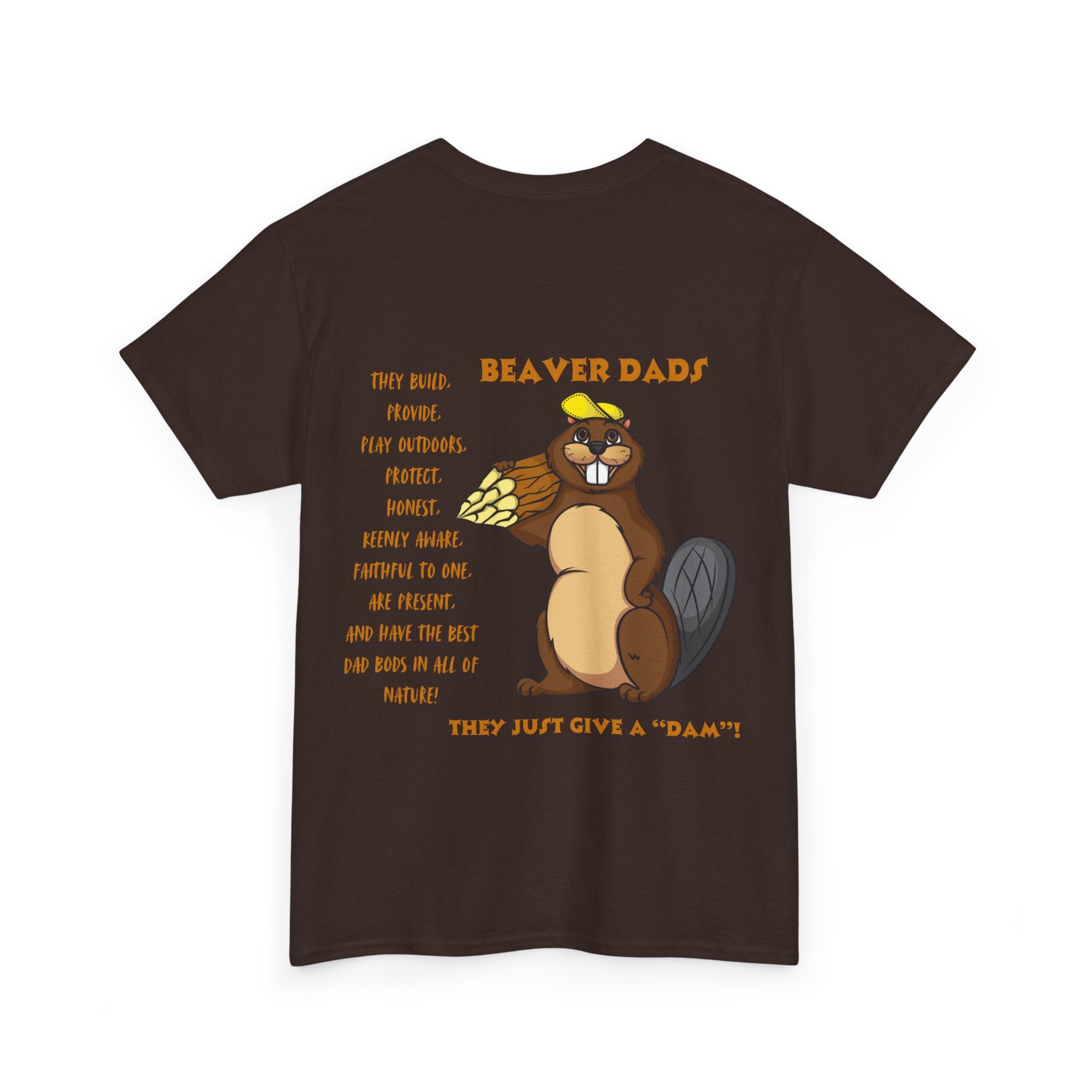 Beaver Dad Unisex Heavy Cotton Tee