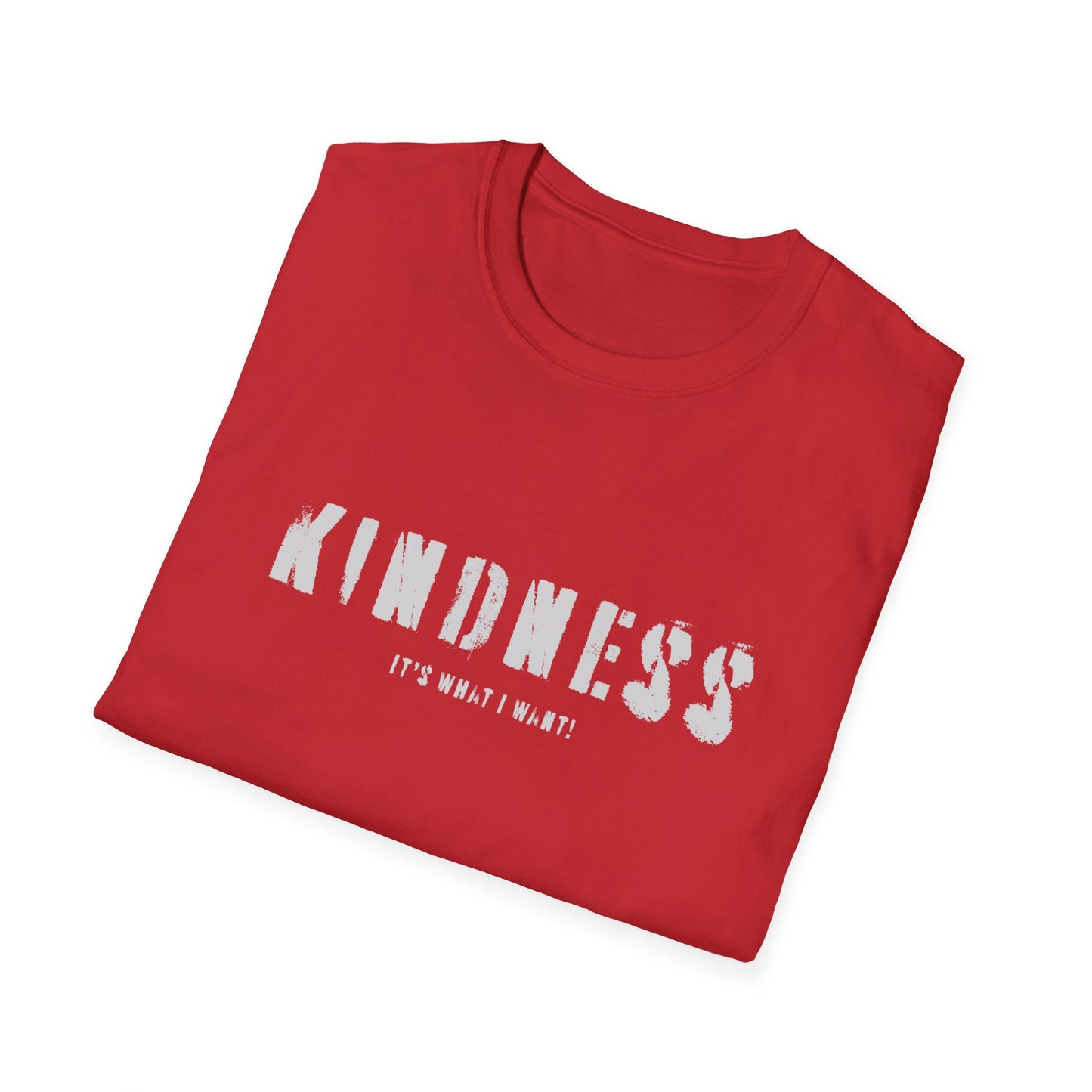 Kindness It’s Not Weak T-Shirt — Positive Message Graphic Tee