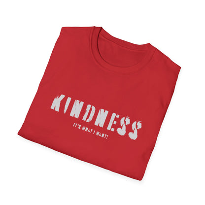 Kindness It’s Not Weak T-Shirt — Positive Message Graphic Tee