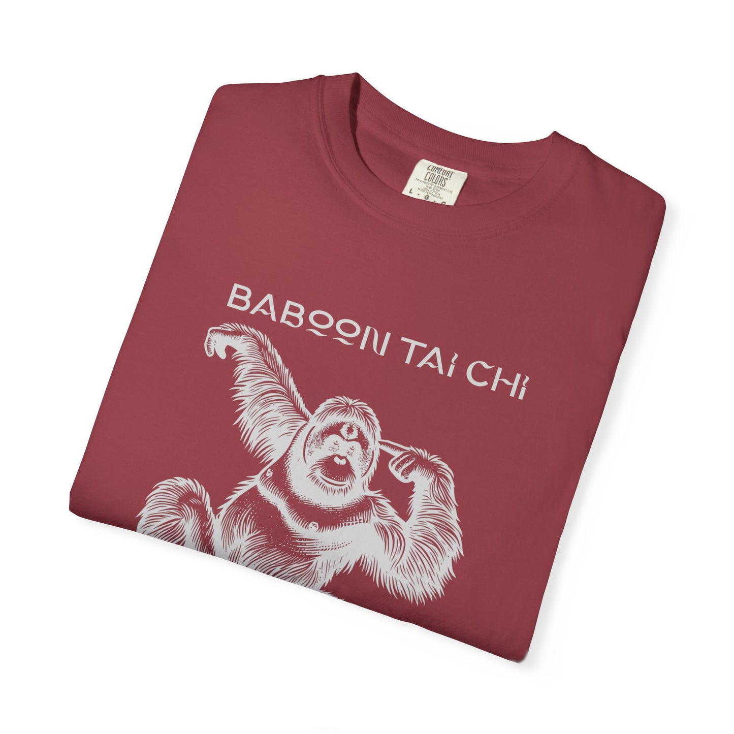 Baboon Tai Chi T-Shirt — Nature’s Masters Graphic Tee