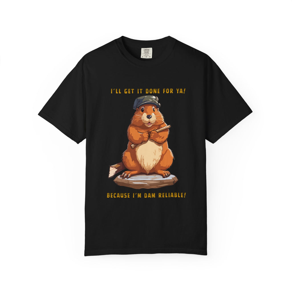 Beaver Unisex Garment-Dyed T-shirt