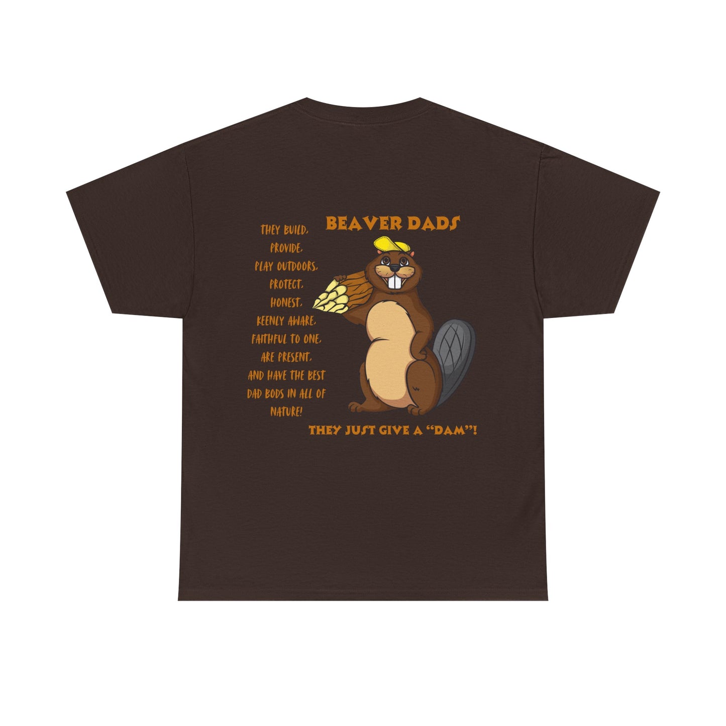 Beaver Dad Unisex Heavy Cotton Tee