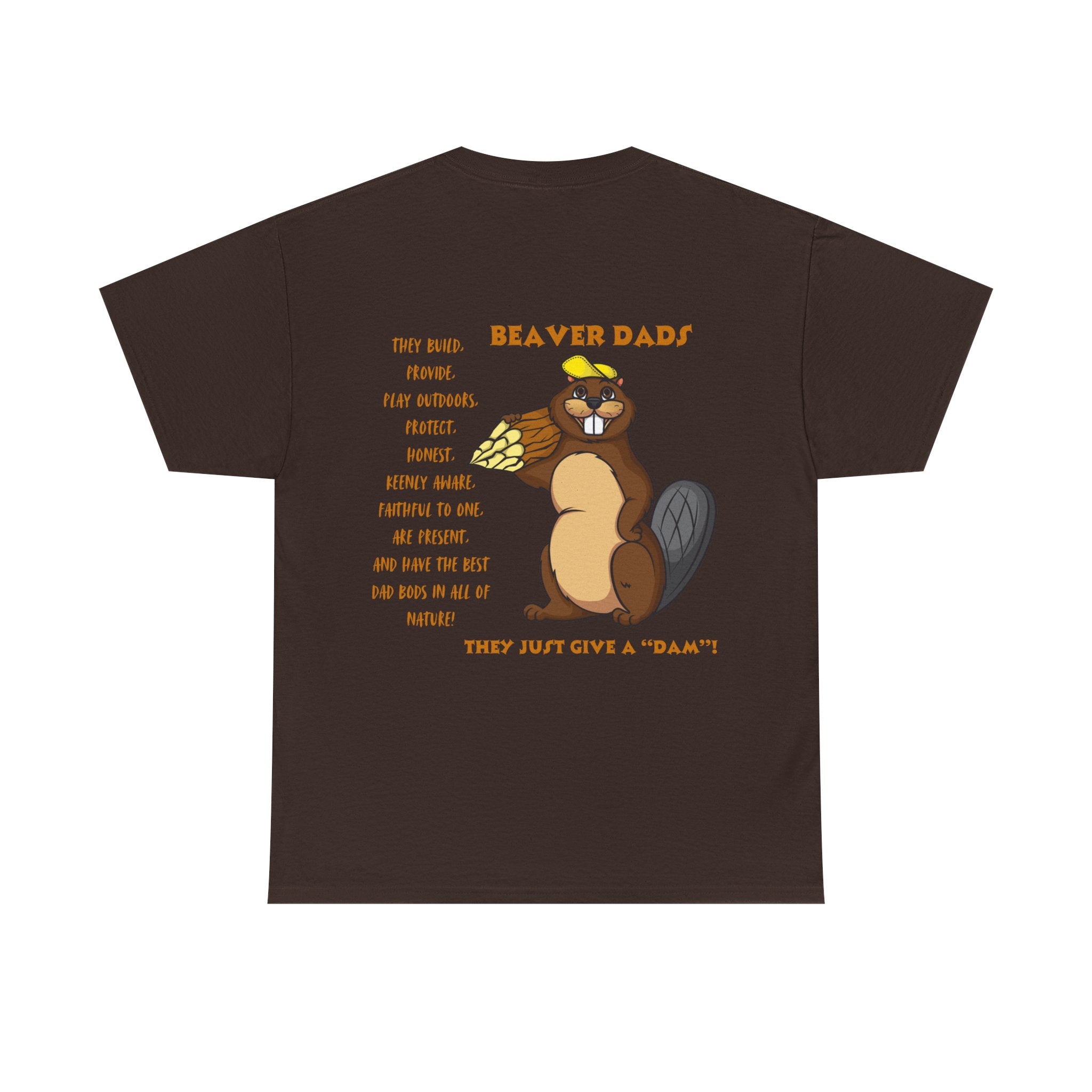 Beaver Dad Unisex Heavy Cotton Tee