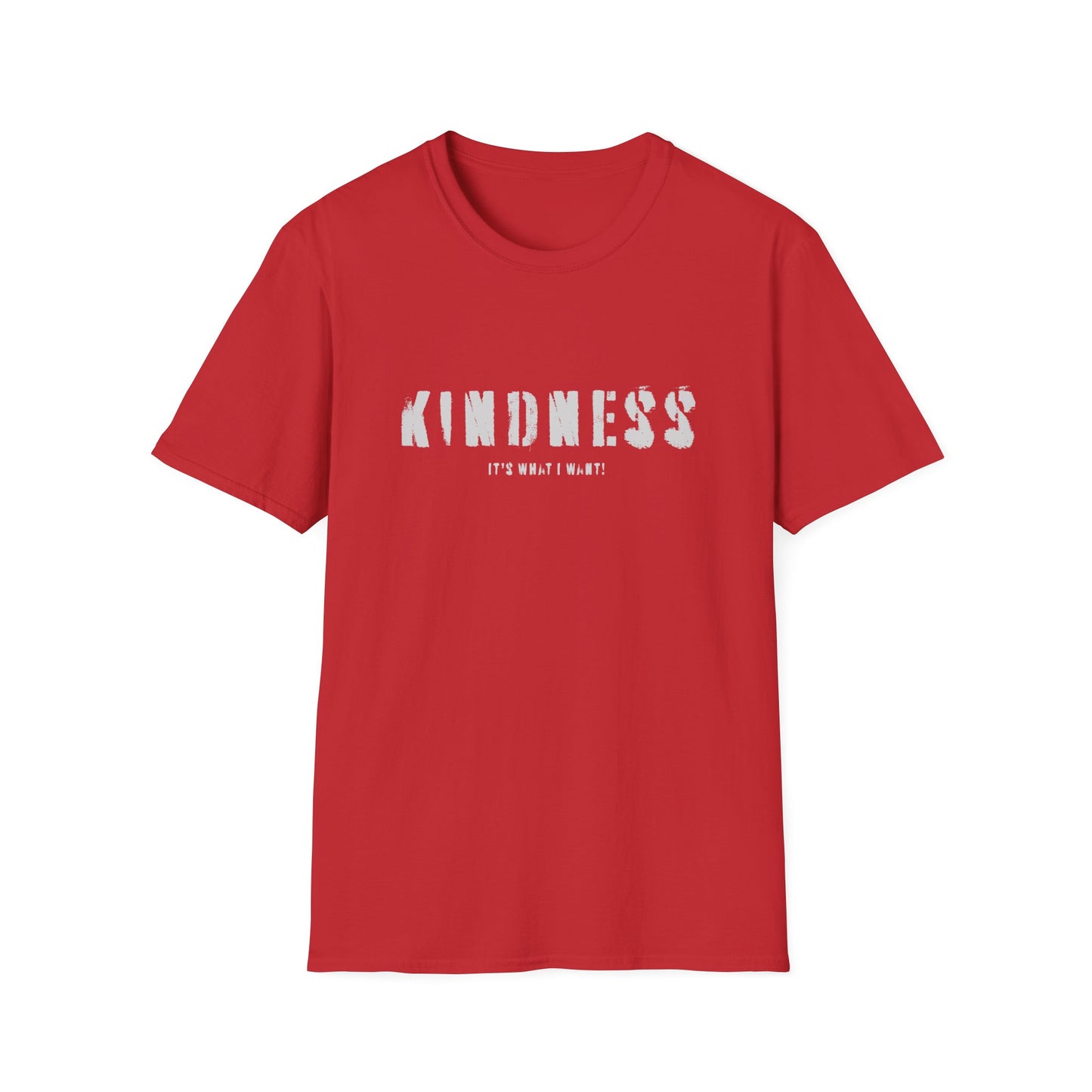 Kindness It’s Not Weak T-Shirt — Positive Message Graphic Tee
