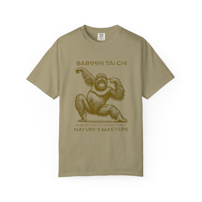 Baboon Tai Chi T-Shirt — Nature’s Masters Graphic Tee