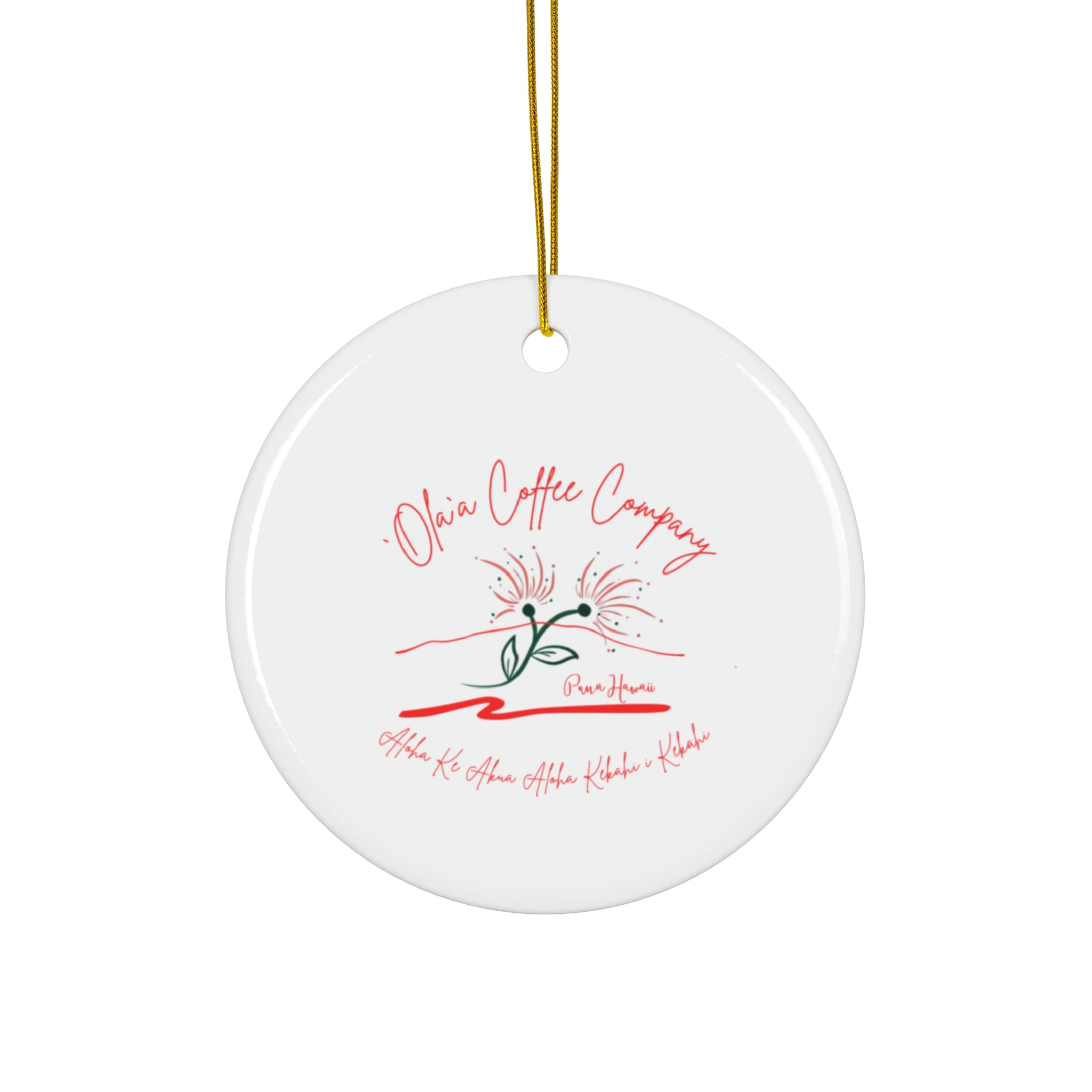 Ceramic Ornament, 4 Shapes