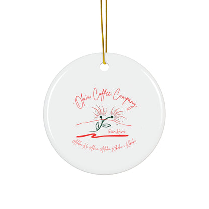 Ceramic Ornament, 4 Shapes