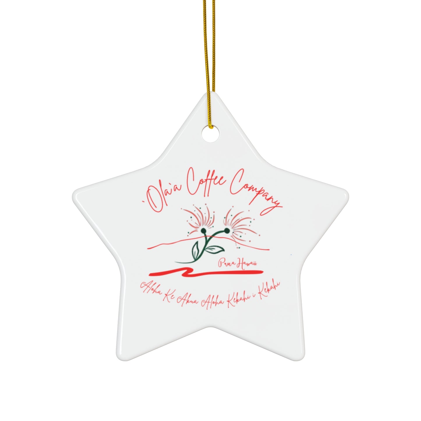 Ceramic Ornament, 4 Shapes