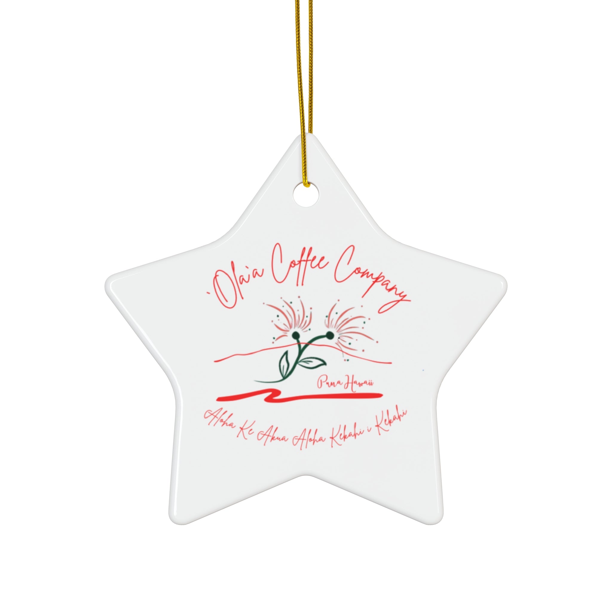 Ceramic Ornament, 4 Shapes