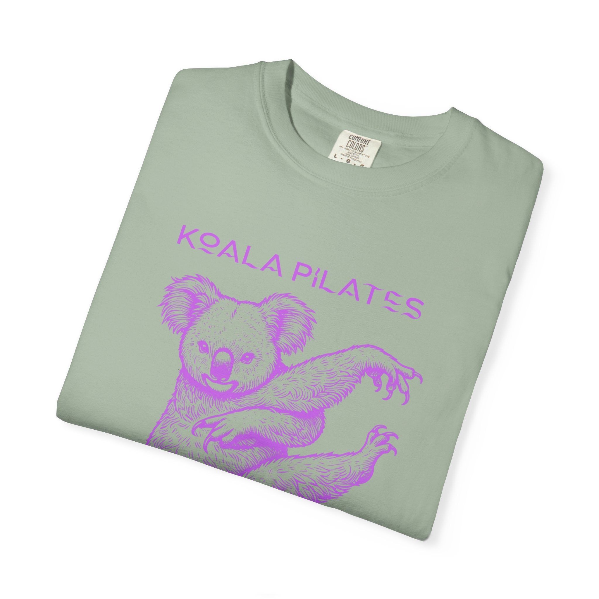 Koala Pilates Tee — 'Koala Pilates: Nature's Masters' Graphic T-Shirt