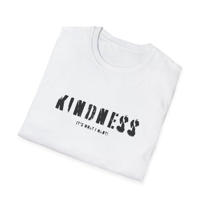 Kindness It’s Not Weak T-Shirt — Positive Message Graphic Tee