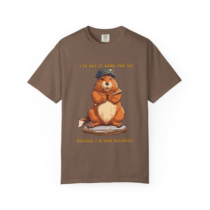 Beaver Unisex Garment-Dyed T-shirt