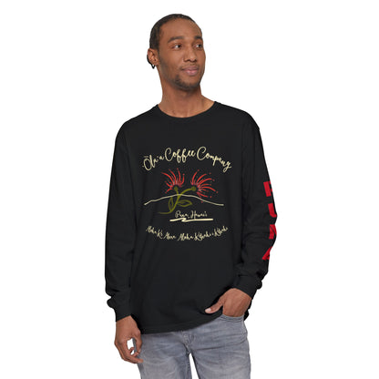 ‘Ola’a Long Sleeve Puna - Unisex Garment-dyed Long Sleeve T-Shirt