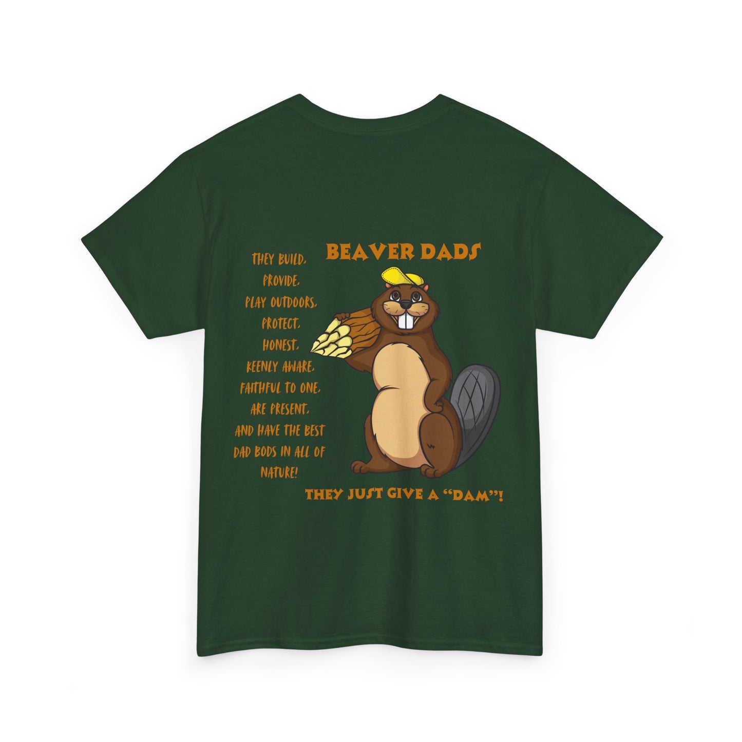 Beaver Dad Unisex Heavy Cotton Tee