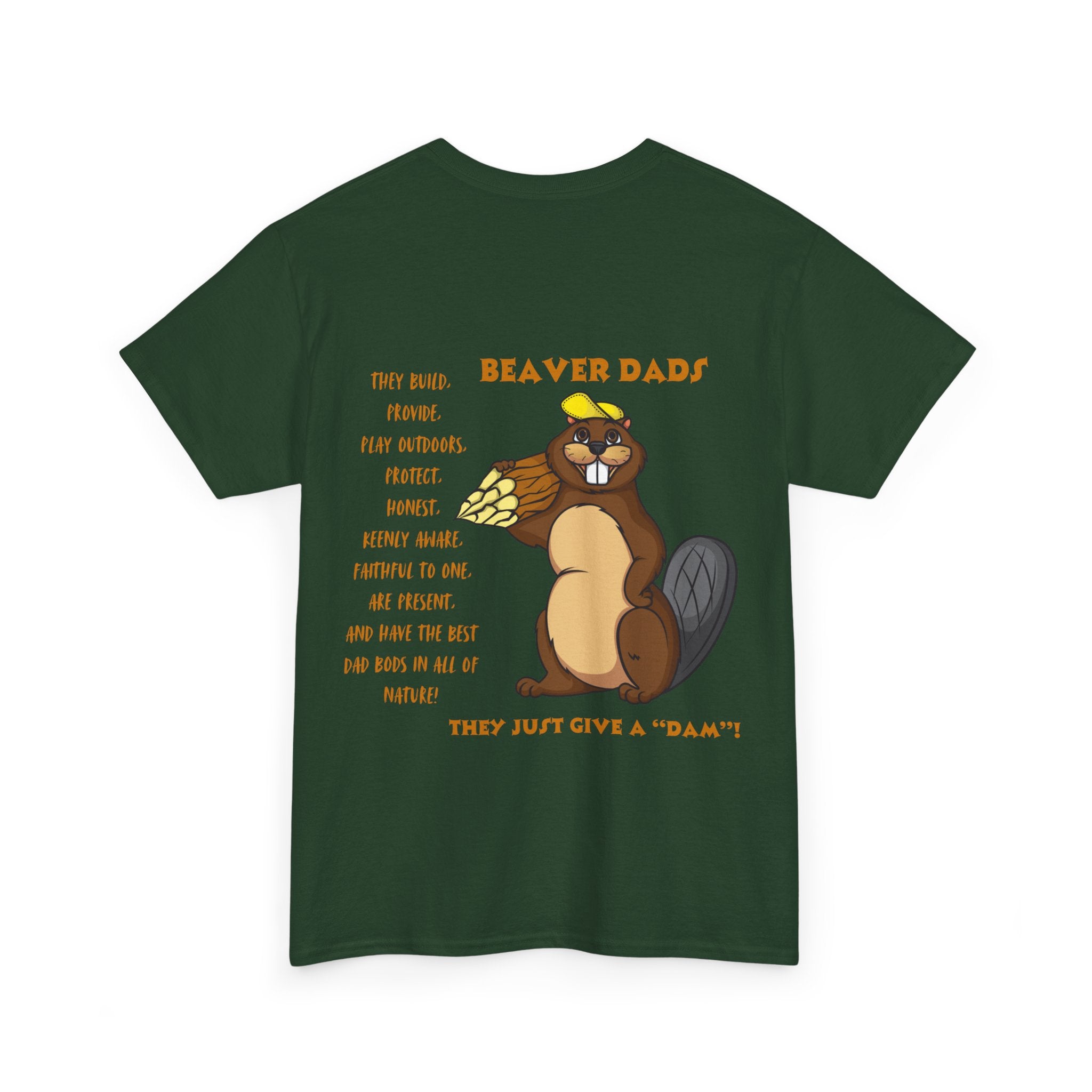Beaver Dad Unisex Heavy Cotton Tee