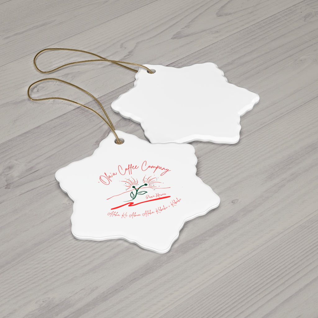 Ceramic Ornament, 4 Shapes