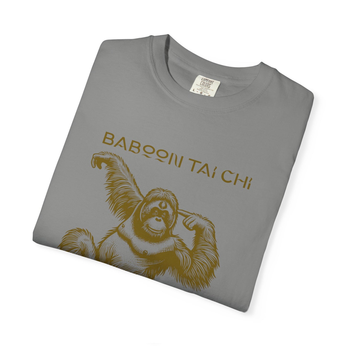 Baboon Tai Chi T-Shirt — Nature’s Masters Graphic Tee
