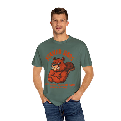 Angry Dad - Unisex Garment-Dyed T-shirt
